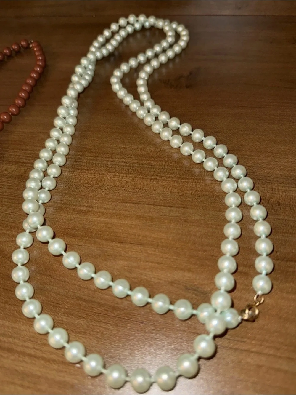 Vintage Faux Pearl Necklace Lot 18